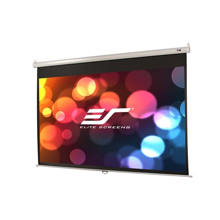 Elite Screens | Manual Series | M106XWH | Diagonal 106 " | 16:9 | Viewable screen width (W) 235 cm | White