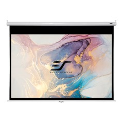 Elite Screens | Manual Series | M100XWH | Diagonal 100 " | 16:9 | Viewable screen width (W) 221 cm | White