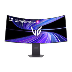 LG 45GX950B-B 45" UltraGear evo GX9, 5K2K OLED Curved/21:9/5120x2160/0.03ms/HDMI/DisplayPort, USB-C, Headphone Out | LG