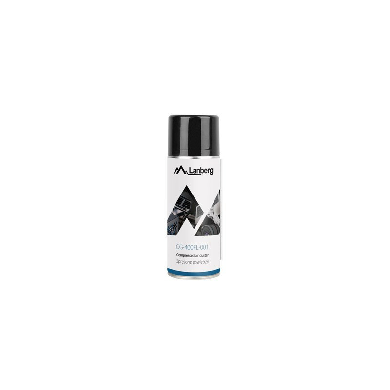 Lanberg CG-400FL-001 compressed air duster 400 ml