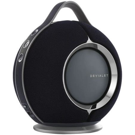 Devialet Mania Deep Black with dock