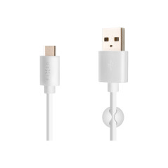 Fixed | Data And Charging Cable With USB/USB-C Connectors | White