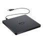 Dell | DW316 | Interface USB 2.0 | External DVD RW ( R DL) / DVD-RAM drive | CD read speed 24 x | CD write speed 24 x | Black