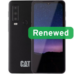 CAT Renewed | Grade C | S75 | 128 GB | Black | 5G | O