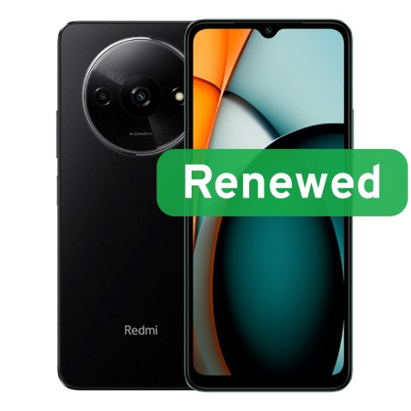Xiaomi Renewed | Grade A | Redmi A3 4G | 64 GB | Midnight Black | LTE | O
