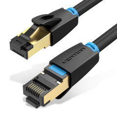 PATCH CABLE CAT.8 SFTP/3M BLACK IKABI VENTION