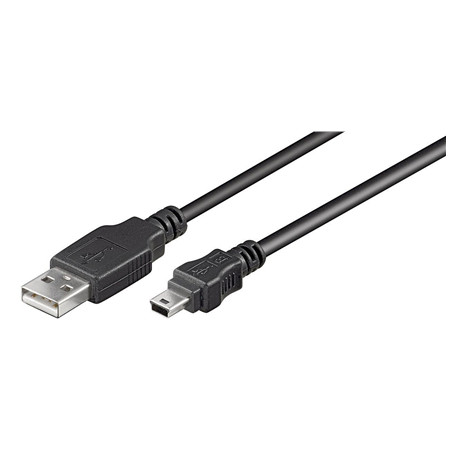 Goobay | USB 2.0 Hi-Speed cable | USB-A to mini-USB USB 2.0 mini male (type B, 5-pin)