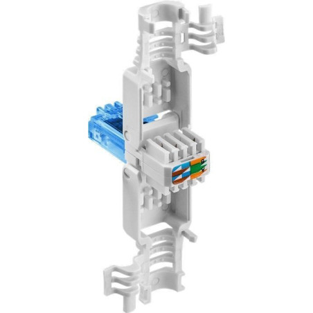 Goobay 59227 Tool-free RJ45 network connector CAT 6A UTP unshielded | for 3 different cable OD: up to 5.2mm/ 6.4mm/ 7.5mm UTP un