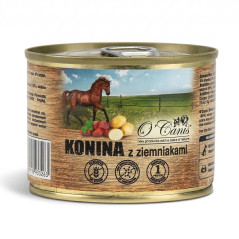 O CANIS Horse meat with potatoes Mono - wet dog food - 200g