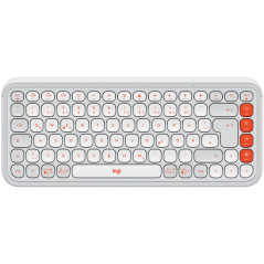 LOGITECH POP ICON KEYS - OFF WHITE - US INT'L - BT - INTNL-973