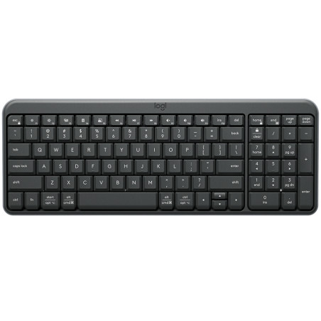 LOGITECH K250 - GRAPHITE - US INT'L - 2.4GHZ/BT - INTNL-973