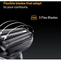 Braun Shaver | 52-N1200s Series 5 | Operating time (max) 50 min | Wet & Dry | Lithium Ion | Black