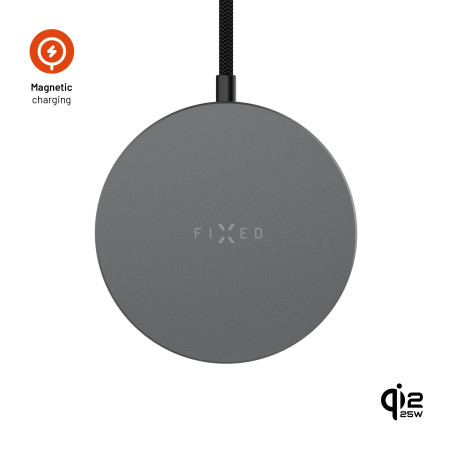 Fixed MagPad Slim wireless charger with Qi2.2, MagSafe support