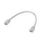 Ubiquiti UACC-Cable-Patch-EL-0.15M-W networking cable Translucent, White Cat6