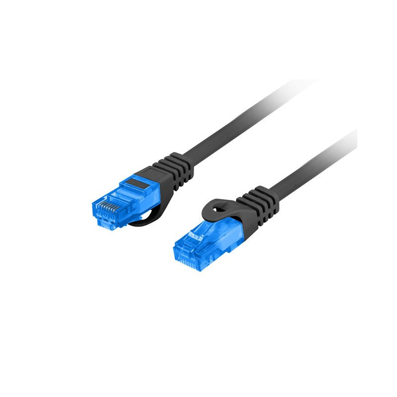 LANBERG PATCHCORD S/FTP CAT.6A 20M BLACK LSZH