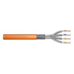 Digitus CAT 7 S/FTP data cable - installation cable, 100 m, simplex, Dca-s2, d1, a1