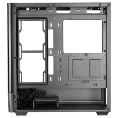 Mars Gaming MCLCDPRO computer case Midi Tower Black