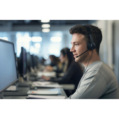 EPOS 1001419 headset, wired, headband, office/call center, USB Type-C / USB Type-A, black