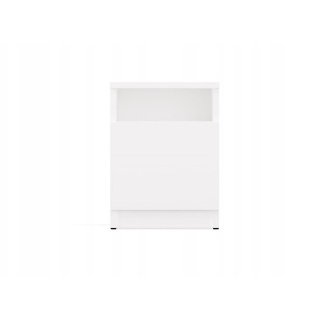 GALAX 30/1D WHITE BEDSIDE TABLE