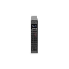 DIGITUS OnLine UPS, rack/tower, 3000VA, 3000W, LCD, 8 x C13, 1 x C19, RS-232, USB, SNMP card (optional), relay card (optional) |