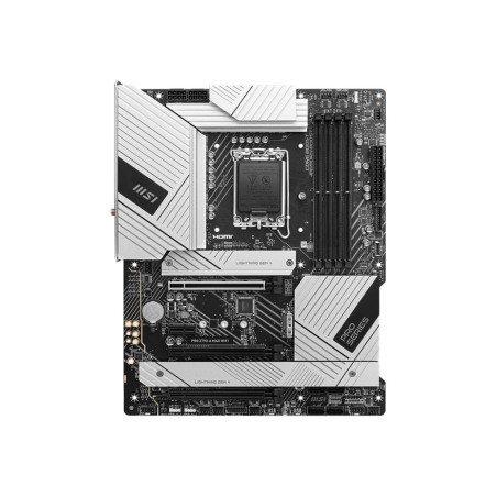 MSI | PRO Z790-A MAX WIFI | Processor family Intel | Processor socket LGA1700 | DDR5 UDIMM | Supported hard disk drive interface