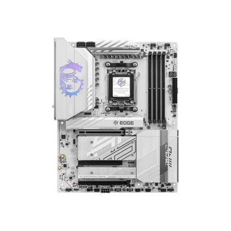MSI MPG B850 EDGE TI WIFI | Processor family AMD | Processor socket AM5 | DDR5 | Supported hard disk drive interfaces SATA, M.2 