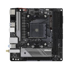 ASRock A520M-ITX/AC | Processor family AMD | Processor socket AM4 | DDR4 | Supported hard disk drive interfaces SATA, M.2 | Numb