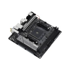 ASRock A520M-ITX/AC | Processor family AMD | Processor socket AM4 | DDR4 | Supported hard disk drive interfaces SATA, M.2 | Numb