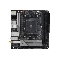 ASRock A520M-ITX/AC | Processor family AMD | Processor socket AM4 | DDR4 | Supported hard disk drive interfaces SATA, M.2 | Numb