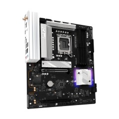 ASRock B860 PRO RS WIFI | Processor family Intel | Processor socket LGA1851 | DDR5 | Supported hard disk drive interfaces SATA, 