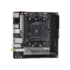 ASRock B550M-ITX/AC | Processor family AMD | Processor socket AM4 | DDR4 | Supported hard disk drive interfaces SATA, M.2 | Numb