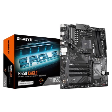 Mainboard|GIGABYTE|AMD B550|SAM4|ATX|Memory DDR4|Memory slots 4|4xPCI-Express 3.0 1x|1xPCI-Express 4.0 16x|2xM.2|1xHDMI|4xUSB 2.