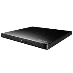 H.L Data Storage | Ultra Slim Portable DVD-Writer | GP57EB40 | Interface USB 2.0 | DVD R/RW | CD read speed 24 x | CD write spee