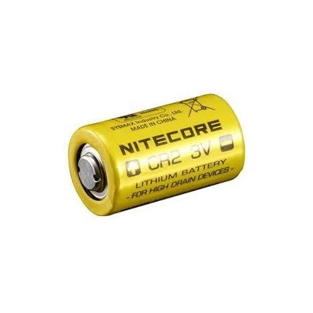 BATTERY LITHIUM CR2 3V/CR2 LITHIUMBATTERY NITECORE