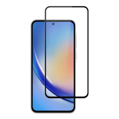 Screenor Full Cover apsauginis stiklas Samsung Galaxy A35 5G / A55 5G, 9H, juodas​
