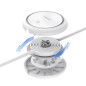 Baseus Free2Pull Expandable USB C to iP Ligtning fast charging cable 1 m 20 W White