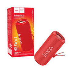 HOCO HC27 Soundful Portable speaker Blutooth/ FM/ TF card/ USB memory stick/ AUX 2 x 8 W Red