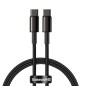 Baseus USB Type C - USB Type C cable Power Delivery Quick Charge 100W 5A 1m Black