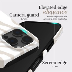 MIO Sandy Zebra Magsafe Case Compatible for iPhone 16 Pro Max