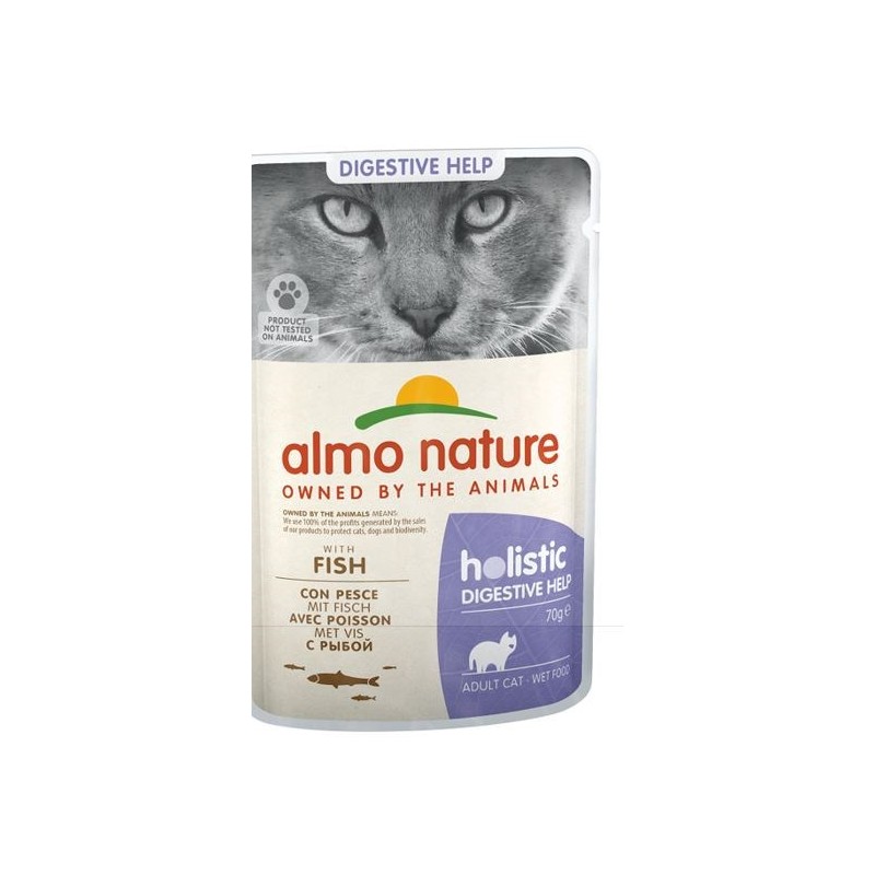 Almo Nature Functional Sensitive šlapias kačių maistas su žuvimi, 70g