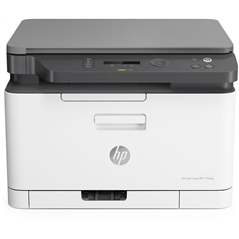 HP Color LaserJet 178nw AIO All-in-One Printer - A4 Color Laser, Print/Copy/Scan, LAN, WiFi, 18ppm, 100-500 pages per month (rep