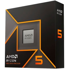 AMD CPU Desktop Ryzen 5 6/12T 9600X (3.9GHz/5.4GHz,38MB,65W,AM5) box, with Radeon Graphics