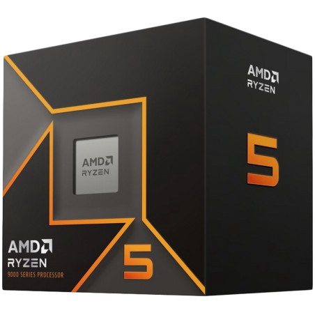 AMD CPU Desktop Ryzen 5 6/12T 9600 (5.2GHz,38MB,65W,AM5) box, with Wraith Stealth Cooler and Radeon Graphics