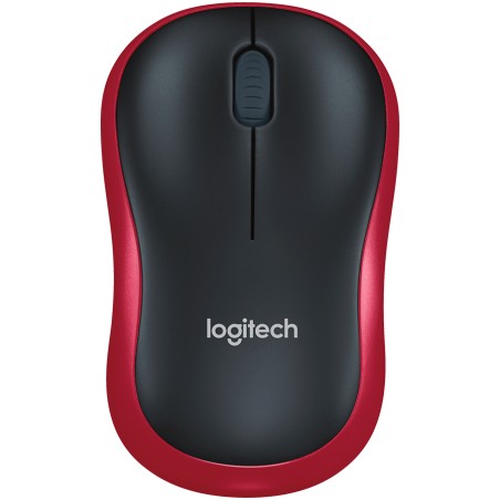 LOGITECH M185 Wireless Mouse - RED - EER2