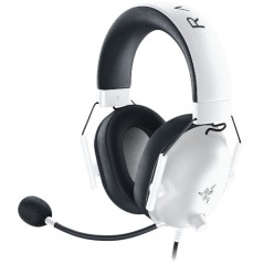 Razer BlackShark V2 X - White, 12 Hz 28 KHz Frequency Response, 32 (1 kHz) Impedance, Razer TriForce Driver, Breathable memory f