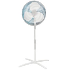 Stand fan, 40cm, 40W, 3 speeds, mechanical, noise level: 55-65 dB, Oscillation 80 , Tilting +16 -8 , Adjustable height 120cm,