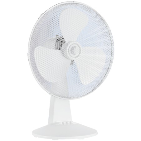 Table fan, 40W, 40cm, 3 speeds, mechanical, noise level: 50-60 dB, Oscillation 80 , Tilting +24 -12