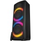 SVEN PS-710 party kolonėlė 100 W RMS, TWS, karaoke, FM, RGB pašv., LED ekranas, NFC, Bluetooth, USB/microSD, 4400 mAh, juoda
