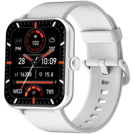 Blackview R50, 1.85-inch TFT HD, 350mAh Battery, 24-hour SpO2 Detection + Heart Rate Monitoring, Calls and SMS notification, Gre