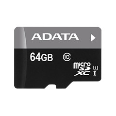 ADATA 64GB Micro SDXC V10 85MB/s + ad.